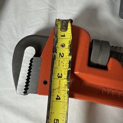 Pittsburgh 24&Prime; Steel Pipe Wrench -Straight Jaw 3&Prime; Capacity- Item #61361