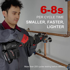 MINI Press Tool for Copper Pipe, Pro Lightweight Crimping Tool Battery Powered C