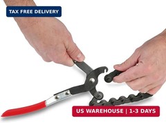 OEMTOOLS 27045 Exhaust Cutter, Cuts 3/4&Prime; to 3-1/4&Prime; Pipe, Durable Chain Cutter To