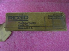 RIDGID THREADER THREADING UNIVERSAL BOLT 5/16&Prime; DIES 5/16-18 UNC