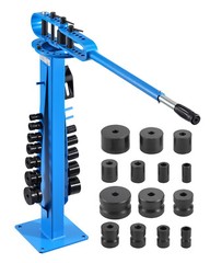 Manual Pipe Bender Max 2&Prime; O.D. Pipe Tube Bending Tool with 14 Bending Dies
