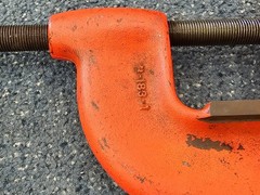 Ridgid No. 4-S Pipe Tubing Cutter 2&Prime; &ndash; 4&Prime; Capacity Made in USA Pre-owned