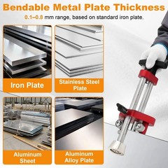Sheet Metal Roller Bender SingleStation | 0100&deg; Bending Angle, 5mm75mm Depth &hellip;