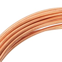 uxcell Refrigeration Tubing 1/8&Prime; OD x 5/64&Prime; ID x 6.5 Ft 1/8 Inch, Copper