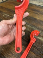 LOT OF 2 RIDGID Model FC-150 1.5&rdquo; & FC-200 2&Prime; Foam Core pipe Cutter IN GOOD COND