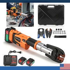 Compact Propress Tool Universal Jaws W/ 2PCS 18V 5.0AH Batteries for Copper Pipe