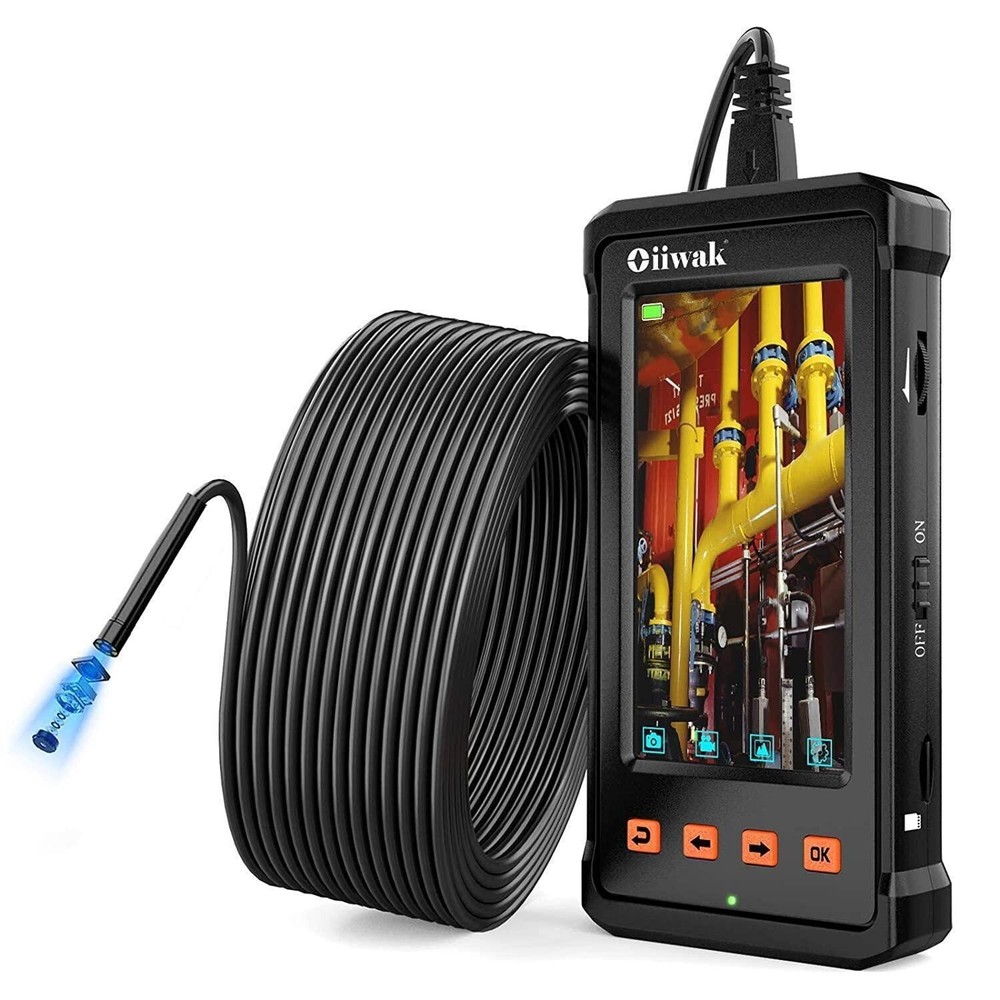 Industrial Endoscope Borescope Camera for Pipe Sewer Drain Plumbing Inspect 50FT
