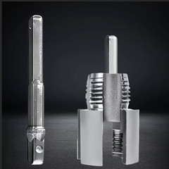 2pcs Integrated Internal & External Pipe Threading-Tool,PVC Pipe Threader Kit