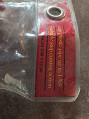 PVC Pipe Cutter, Do It 1 1/4 TO 1 5/8 Ratcheting Cutting PVC CUTTER