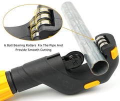 Herramienta cortadora de tubos para tubos de lat&oacute;n aluminio y acero inoxidable