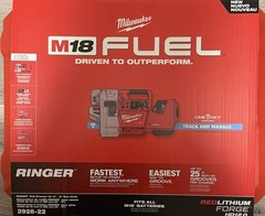 Milwaukee M18 FUEL RINGER Roll Groover for 2 in. &ndash; 6 in. Sch 10/40 Kit W/one key
