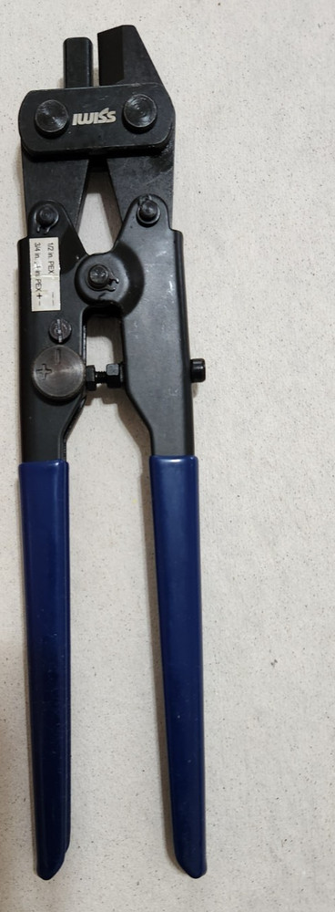IWISS PEX CRIMP RING REMOVAL TOOL 1/2&rdquo;- 1&rdquo;