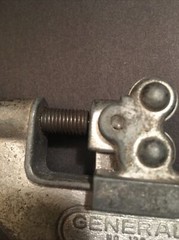 Vintage General Tools No. 120 Tubing & Conduit Pipe Cutter MADE IN USA.