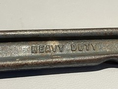 Craftsman 18&Prime; Heavy Duty Blue/Green Pipe Wrench &ndash; 1/8&Prime; to 2 1/2&Prime; &ndash; USA