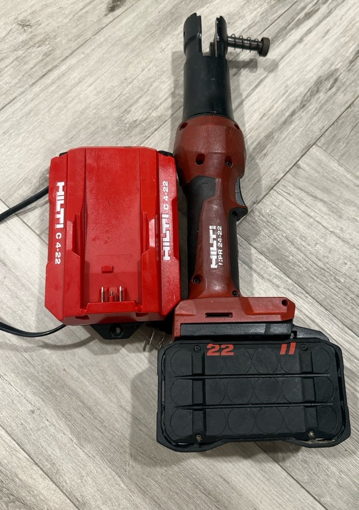 HILTI NPR 24-22 PIPE PRESS TOOL/12.0AH BATTERY/CHARGER