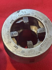 TOLEDO PIPE THREADER DIES (5 Pcs) 1/8 in &ndash; 1/4 in &ndash; 3/8 in &ndash; 1/2 in &ndash; 3/4 in USA