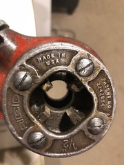 RIDGID 30118 12-R Threader Ratchet Head & Handle