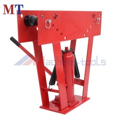 16T Hydraulic Pipe Bender Manual Copper Exhaust Tube Bender Tool with 8 Dies