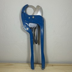 Klein Tools 50501 Ratcheting PVC Cutter 1/2&Prime; to 2&Prime; Blue Hand Crank Rare Vintage