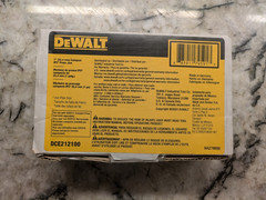 New Genuine DEWALT 1 inch 1&Prime; Compact IPS Press Ring DCE212100