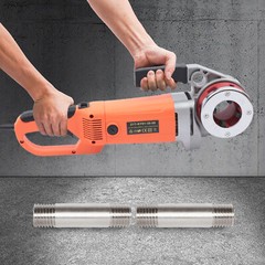 2300W Electric Pipe Threader Pipe Threading Machine 6 Dies 1/2-2&Prime; HD Pipe Cutter