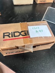 RIDGID 2 1/2&Prime; &ndash; 4 Bevel Guide Alloy Steel Pipe Dies 44992
