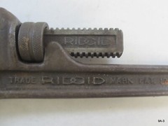 Ridgid Heavy Duty 18 Inch Pipe Wrench Steel The Ridge Tool Co.