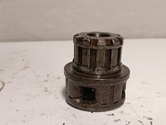 Ridgid Manual Pipe Threader 1/2&Prime; Die Made in USA Heavily Used 1/2 00R