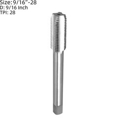 9/16&Prime;-28 UN Tap and Die Set Right Hand, 9/16 x 28 UN Machine Thread