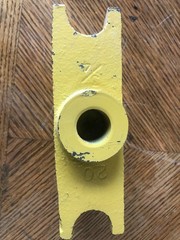 Generic cast-iron 3/4&Prime; Pipe Bender Die in good condition