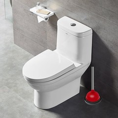 JHJEWH Plunger Tray Mat,Universal Toilet Holder Drip Black