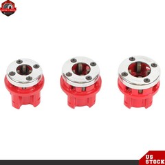 Handheld Pipe Threader Ratchet Typeand Pipe Cutter Threading Tool with 5Dies Set