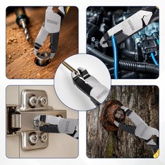 Multi-Function Screw Extractor Pliers, Non-Slip Screw Removal Tool, Extracts Str
