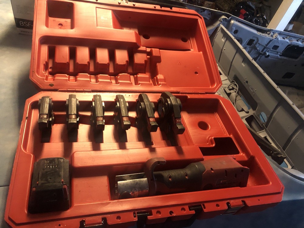 Milwaukee M18 Copper ProPress Tool, 2-4&rdquo; And Acr Jaws