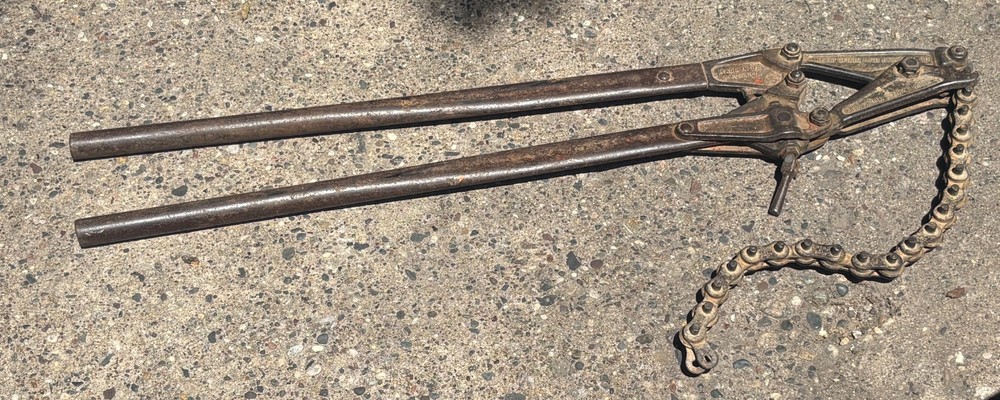 Wheeler No 4 Cast Iron Soil Pipe Cutter