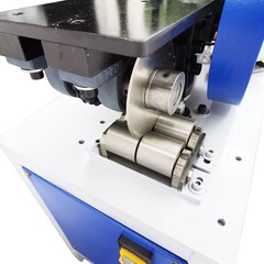 220V Small Pneumatic Electric Round Pipe Cutting Machine Thickness 0.01&Prime;-0.05&Prime;