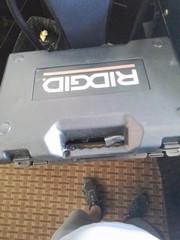 RIDGID RP 241 PRO PRESS TOOL KIT W/ BATTERIES, CHARGER, 1/2&rdquo;,3/4&rdquo;,1&rdquo; JAW & CASE