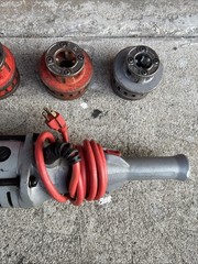Ridgid 700 Pipe Threader Threading Machine & 12R Die Set 1/2 to 2 inch Nice BG1