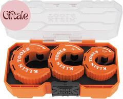 50048 C-Style Copper Tubing Pipe Cutter Tool Set with 1/2, 3/4, and 1-Inch Cutte