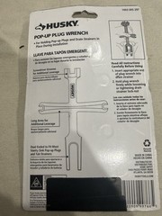 Husky Pop-Up Plug Wrench Drain Holder Tool 1003 005 297 New Open Package