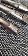 3 pieces ~ 1/4-18 NPTF pipe taps HSS OSG R&N Brubaker
