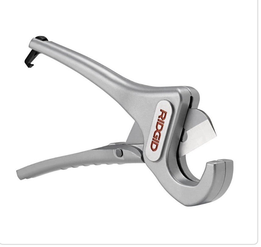RIDGID 1/8&Prime; to 1-3/8&Prime; PVC and PEX Pipe Cutter with Multi-Layer Adapter PC-1375ML