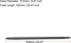 15.5Mm OD a Type Spring Tube Bender 520Mm Long for 20Mm 1/2&Prime; PVC Pipe in Home Re