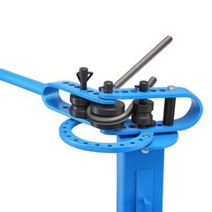 Manual Pipe Bender Max 2&Prime; O.D. Pipe Tube Bending Tool with 14 Bending Dies