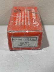 ROTHENBERGER 89102 Replacement Pipe Die,NPT,1 to 2 in,PK4 6RRU2