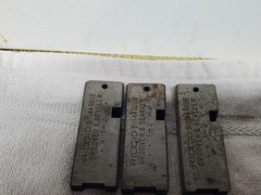 Ridgid 50960 Beveling Dies 1144 Guide and 1079 cutting 37 1/2 degree two + sets