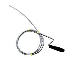 Manual Drain Snake Clog Remover &ndash; 10-Foot Metal Tool for Sinks, Drains, Toilets