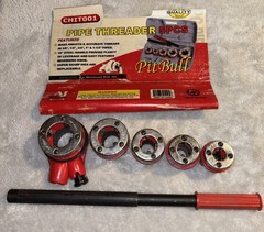 Pit Bull CHIT001 Pipe Threader Set, 5-Piece