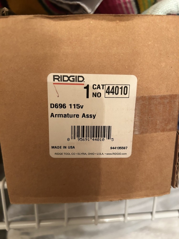 Ridgid 44010 115V Armature for Model 300 & 535 Power Threaders