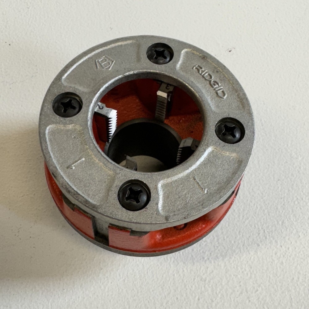RIDGID Cat: 36900 Model: 00-R 1&rdquo; NPT Complete Die Head Only New Out Of Box
